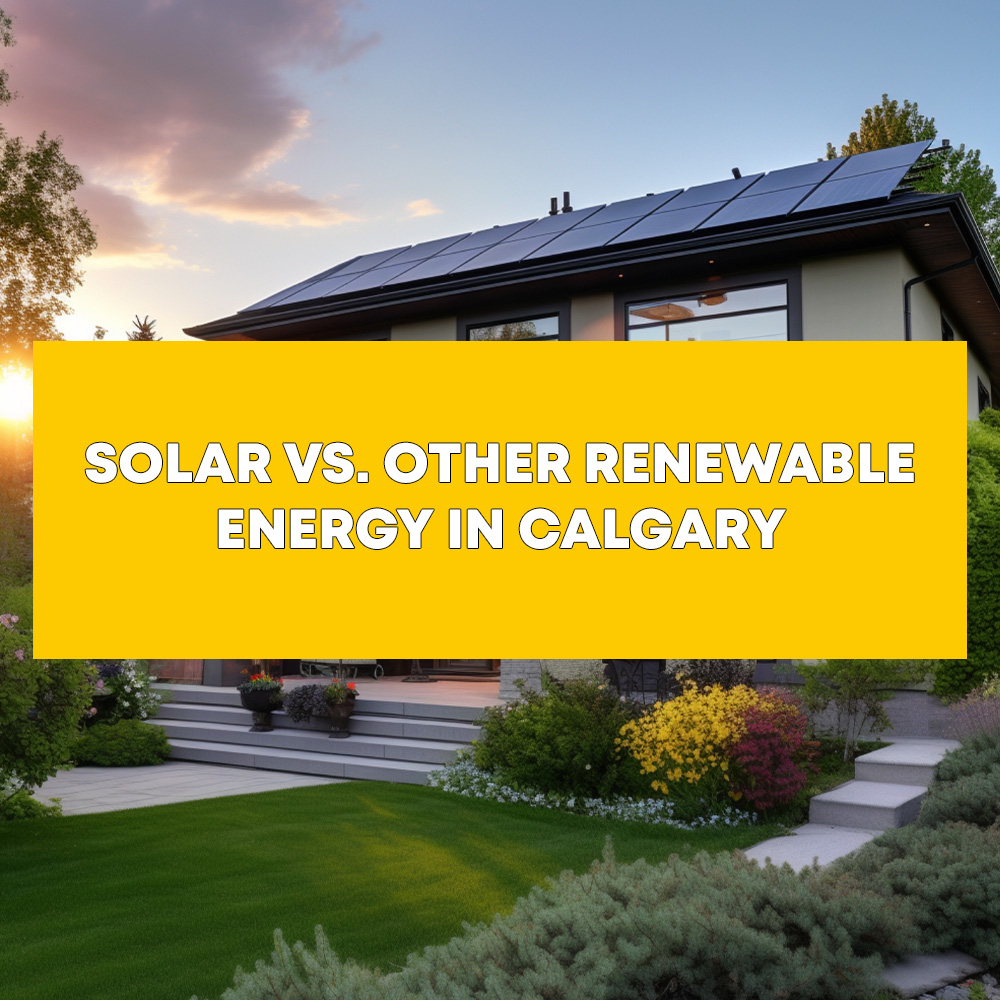 Solar vs other renewable energy in Calgary